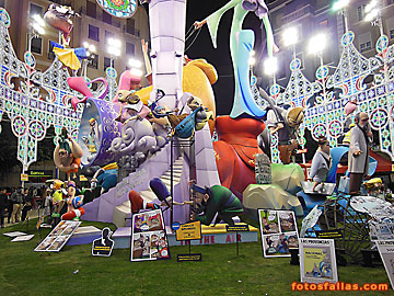back of the falla
