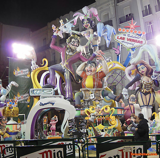falla Regne  Valencia  2015