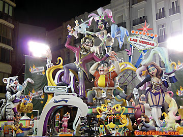 falla Regne  Valencia  2015
