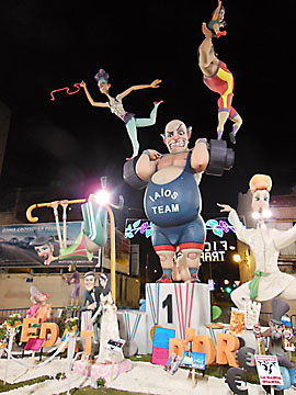 falla Islas Canarias-Trafalgar 2015