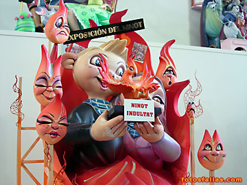 ninot Barrio Beteró 2016