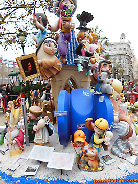 Neighborhoods of the historic center of Valencia