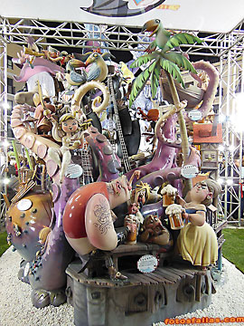 back of falla