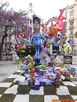 falla Pizarro-Amorós 2016