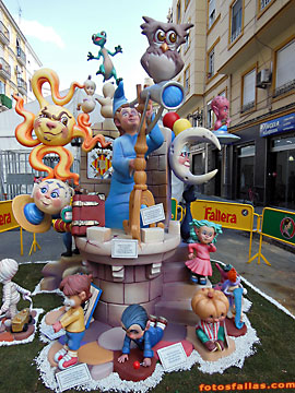 falla Pza España 2016