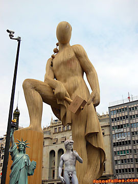 falla ayuntamiento 2016