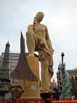 falla ayuntamiento 2016