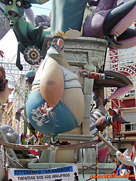 worker looking at the girl