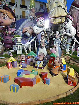 children in sandpit
