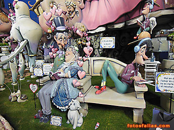 bench with lovers