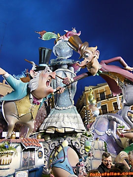 back of  falla