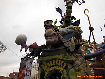 back of falla