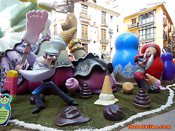 fight with icecreams