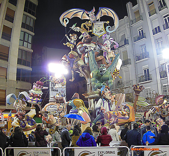 falla Regne  Valencia  2016