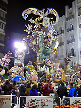 falla Regne  Valencia  2016