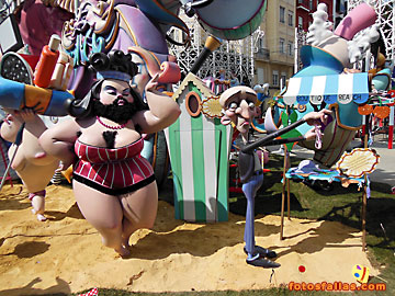 bearded woman