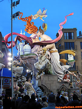 back of falla