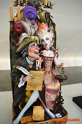 ninot El Pilar 2017