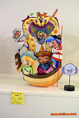 ninot  Barrio Beteró 2017