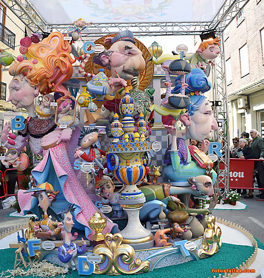 falla Convento Jerusalén 2017