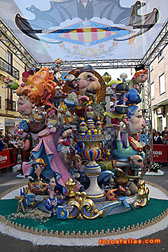 Falla infantil convento 2017