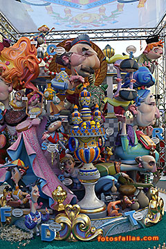 falla infantil Convento Jerusalén 2017
