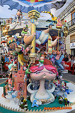 trasera falla