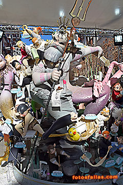 falla gaeta farnals infantil 2017
