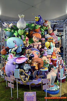 falla ciscar-burriana infantil 2017