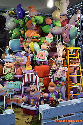 falla ciscar-burriana infantil 2017