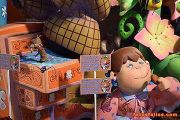 watson y niño con galleta