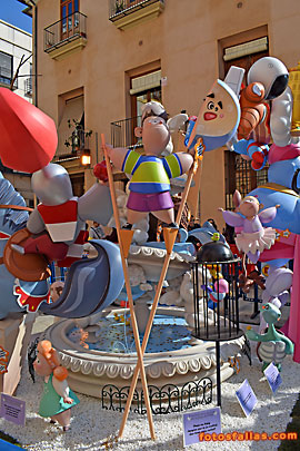 falla Plaza del Pilar 2017