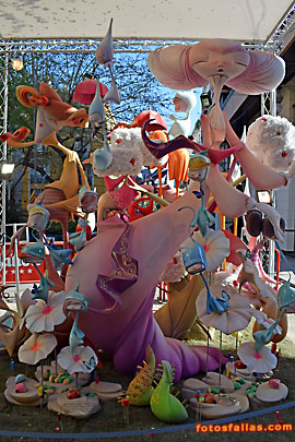 falla Espartero-G Via Ramón y Cajal 2017