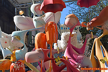 falla Espartero-G Via Ramón y Cajal 2017