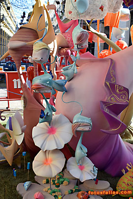 falla Espartero-G Via Ramón y Cajal 2017
