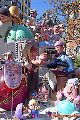 falla Mercado Central 2017