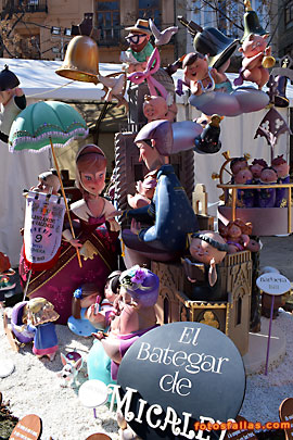 falla Mercado Central 2017