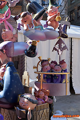 falla Mercado Central 2017