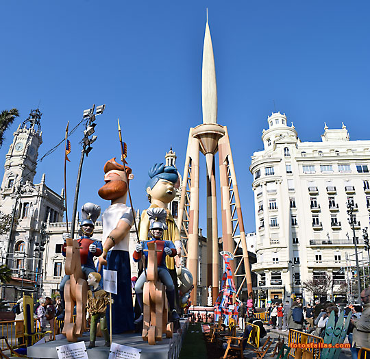 falla ayuntamiento 2017