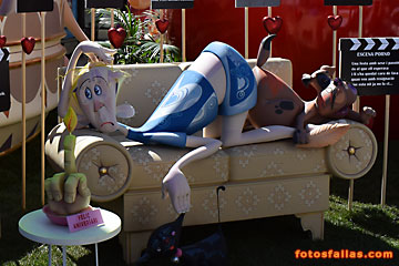 husband on sofa