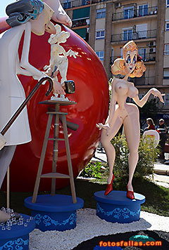 artist and model