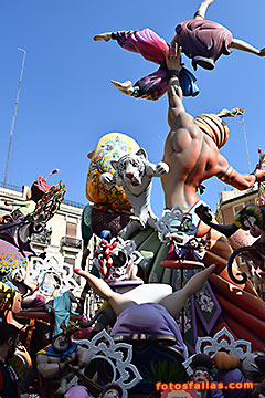 trasera falla