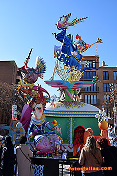 trasera falla