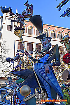 Man with broom