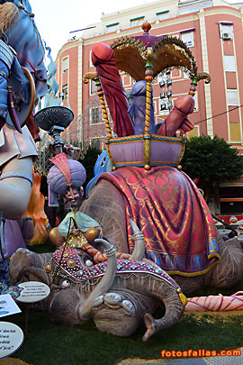 elefante de carga