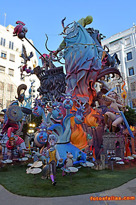 trasera falla