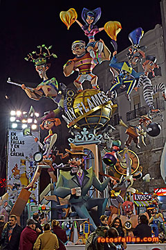falla regne valencia 2017