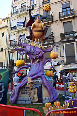 falla Calabazas-En gall 2017