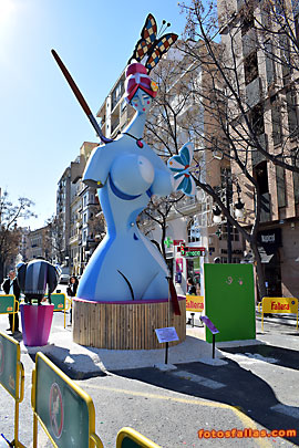 falla Blanquerías 2017