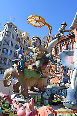 falla Mercado Central 2017